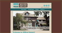 Desktop Screenshot of milton-square.com
